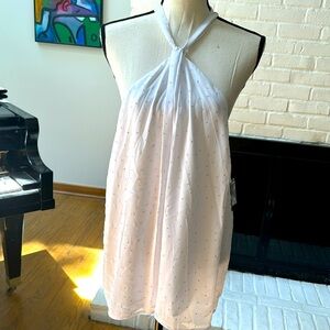 White Halter Top XXL | Embellished halter top XXL | NWT